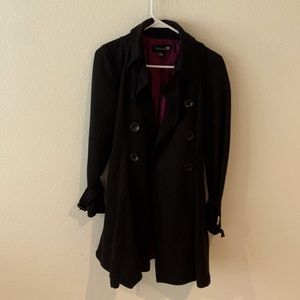 Black overcoat medium size